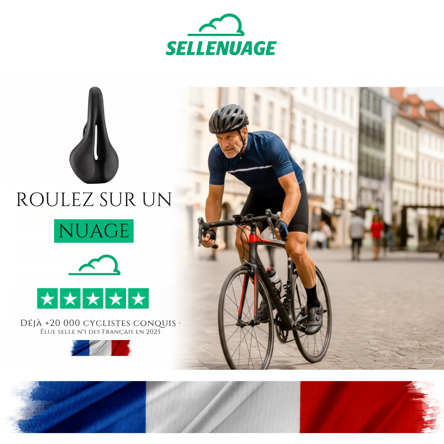 SelleNuage® HOMME PERFORMANCE +